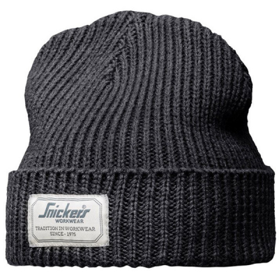 9023 Czapka Fisherman AllroundWork (kolor antracyt melanż) Snickers Workwea