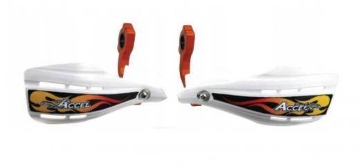 Accel Osłony dłoni z aluminiowym mocowaniem Enduro