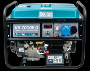 Agregat hybrydowy benzyna/LPG Könner & Söhnen KS7000EG