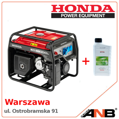 AGREGAT PRĄDOTWÓRCZY Honda EG3600CL 3,6kW AVR