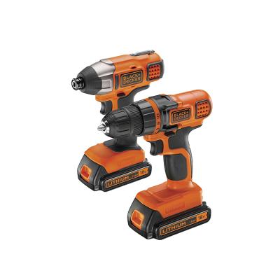 BDCDDIM18B ZESTAW WIERTARKO-WKRĘTARKA + ZAKRĘTARKA UDAROWA 18V BLACK+DECKER