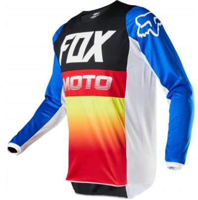 BLUZA FOX 180 FYCE BLUE/RED M