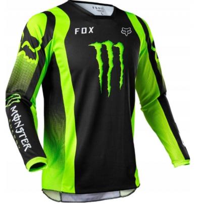 BLUZA FOX 180 MONSTER BLACK L