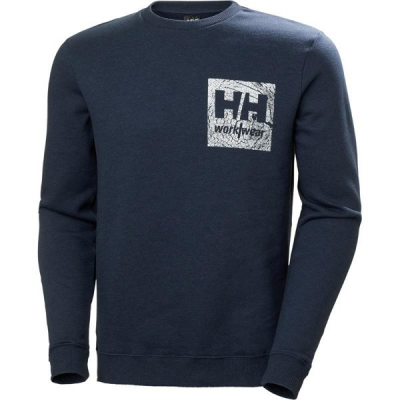Bluza Helly Hansen 79263_590 Graphics/Logo kolor granatowy
