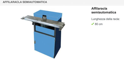 C.M.S. Szlifierka  SEMIAUTOMATICA 