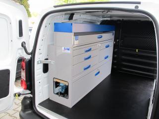 Citroen Berlingo, Opel Combo, Peugeot Partner ZABUDOWA DOSTAWCZAKA zabudowa