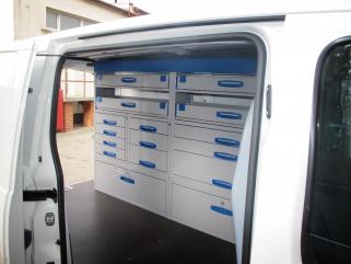 Citroen Berlingo, Opel Combo, Peugeot Partner ZABUDOWA DOSTAWCZAKA zabudowa
