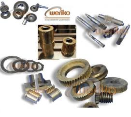 Części do wrzeciennika Frezarki FU350, FU450