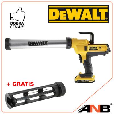 DCE580D1 Pistolet uszczelniający 600ml 18V + GRATIS!!