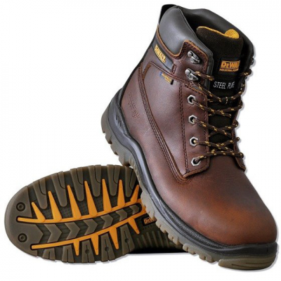 DeWalt Buty ochronne wodoodporne Titanium S3 SRA WR kolor BROWN