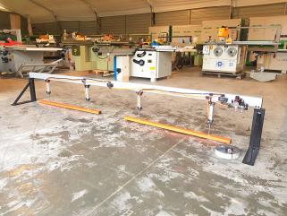 Docisk pneumatyczny do piły formatowej dwusekcyjny 3200 mm