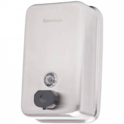 Dozownik do mydła w płynie Faneco TOP 1 litr stal matowa