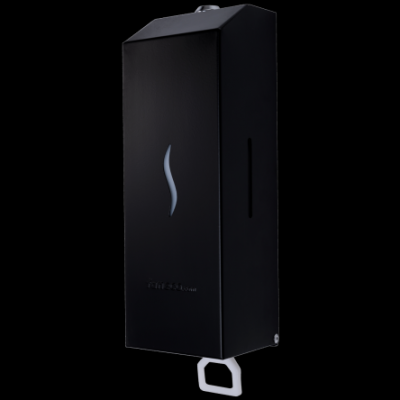 Dozownik do mydła w płynie i środków dezynfekcyjnych Faneco HIT Black 1 lit