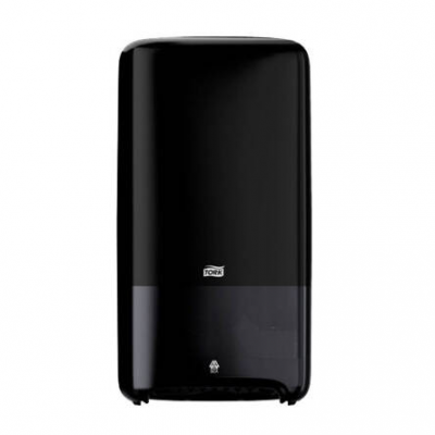 Dozownik do papieru toaletowego z automatyczną zmianą rolek Tork czarny pla