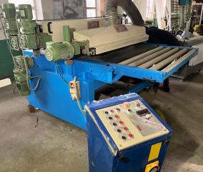 Dwu walcowa  nakładarka lakieru z szczotkarka SORBINI 