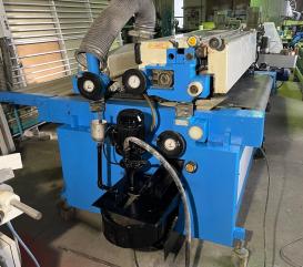 Dwu walcowa  nakładarka lakieru z szczotkarka SORBINI 