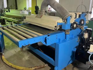 Dwu walcowa  nakładarka lakieru z szczotkarka SORBINI 