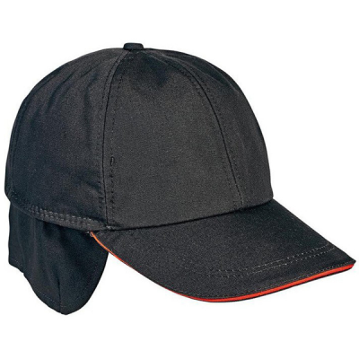 EMERTON czapka zimowa (kolor czarny-pomarańczowy) Cerva