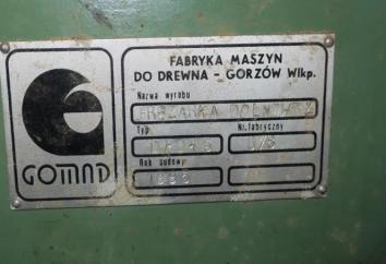 Frezarka dolnowrzecionowa GOMAD DFDK-5 z posuwem