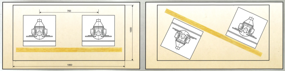 Frezarka dolnowrzecionowa GOMAD DFDK-5 z posuwem