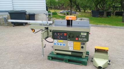 Frezarka dolnowrzecionowa SCM T130 Z WÓZKIEM, frezarka do drewna
