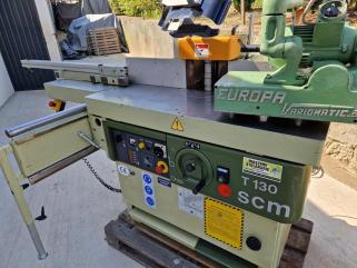 Frezarka dolnowrzecionowa SCM T130,frezarka z wózkiem+ posuw,czopiarka