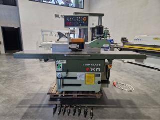 Frezarka dolnowrzecionowa SCM T150, Elektryczna przykładnica, FULL OPCJA, f