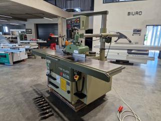 Frezarka dolnowrzecionowa SCM T150, Elektryczna przykładnica, FULL OPCJA, f