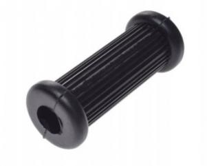 Guma podnóżka do WSK gruba15,5 mm czarna