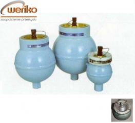 Hydroakumulator A20-2,5, hydroakumulator czeski