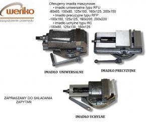 Imadło maszynowe precyzyjne typu RFP