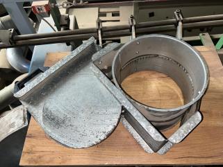 Instalacja odciągowa - stolarnia zasuwa