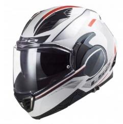 KASK LS2 FF900 VALIANT II HUB WHITE SILVER XXL