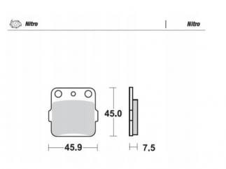 Klocki Hamulcowe Moto-Master cr/crf/rm/yz/kx