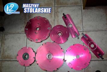 Komplet głowic do czopiarki ciesielskiej SATURN