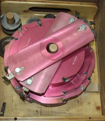 Komplet głowic do czopiarki ciesielskiej SATURN