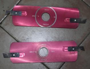 Komplet głowic do czopiarki ciesielskiej SATURN