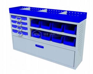 Kompletny zestaw zabudowy warsztatowej dostawczak