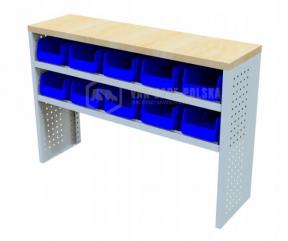 Kompletny zestaw zabudowy warsztatowej dostawczak