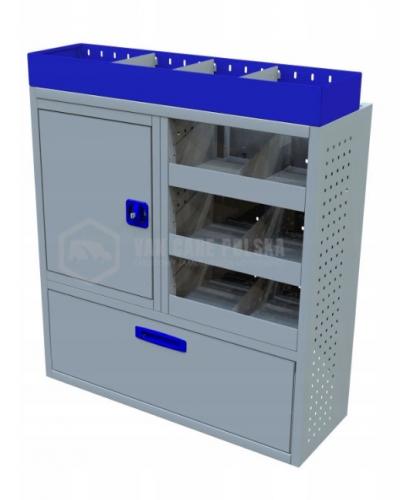 Kompletny zestaw zabudowy warsztatowej dostawczak