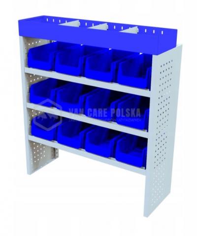 Kompletny zestaw zabudowy warsztatowej dostawczak