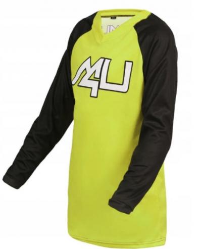 Koszulka Cross/Quad Zielone Fluo Rozmiar S