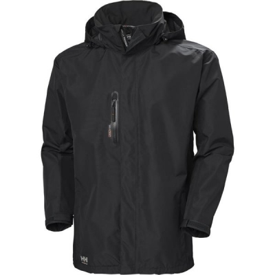 Kurtka przeciwdeszczowa Helly Hansen 71045_990 Manchester kolor czarny