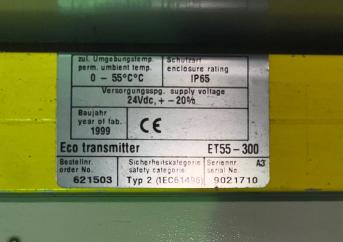 Kurtyna bezpieczeństwa Eco transmitter Leuze LUMIFLEX