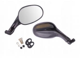 LUSTERKA R+R M8 HOMOLOGACJA SKUTER HURAGAN CZARNE