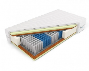 Materac kieszeniowy pianka wysokoelastyczna HR i kokos Feniks