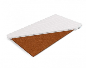 Materac nawierzchniowy bardzo twardy H4 z lateksowanym kokosem Iaso