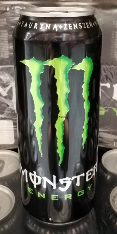 Monster Ennergy Drink Czarny 500ml