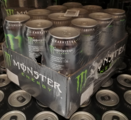 Monster Ennergy Drink Czarny 500ml - karton