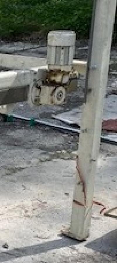 Odbiornik elementów, stół talerzykowy 1300 mm 